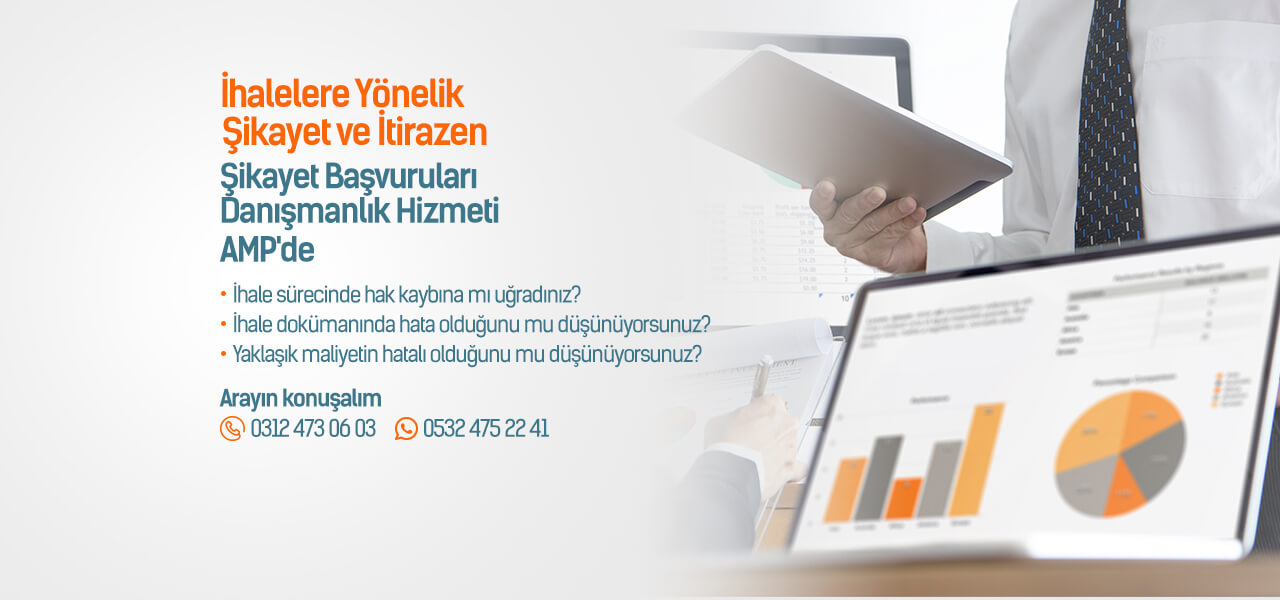İhalelere Yönelik Başvurular Şikayet ve İtirazen Şikayet Başvurusu
